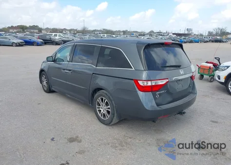 2011 Honda Odyssey Ex-L from USA, damaged, VIN 5FNRL5H69BB052655